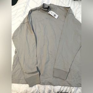 adidas mock neck crew